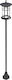 Outsunny Street Solar Light with Photocell IP44