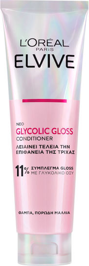 L'Oreal Paris Elvive Glycolic Gloss Conditioner για Φριζαρισμένα Μαλλιά 150ml