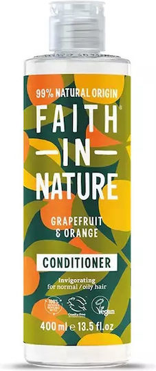 Balsam de păr Portocală & Grapefruit Faith In Nature 400ml