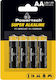 Powertech Super Baterii Alcaline AA 1.5V 4buc