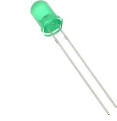 5mm Led Diffused Πράσινο 5mm Led Diffused Πράσινο