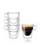 Becher Glas Transparent 350ml 4Stück