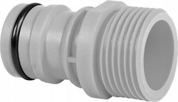 Cellfast Връзка За Поливане с Мъжка Резба 25.4mm Сива