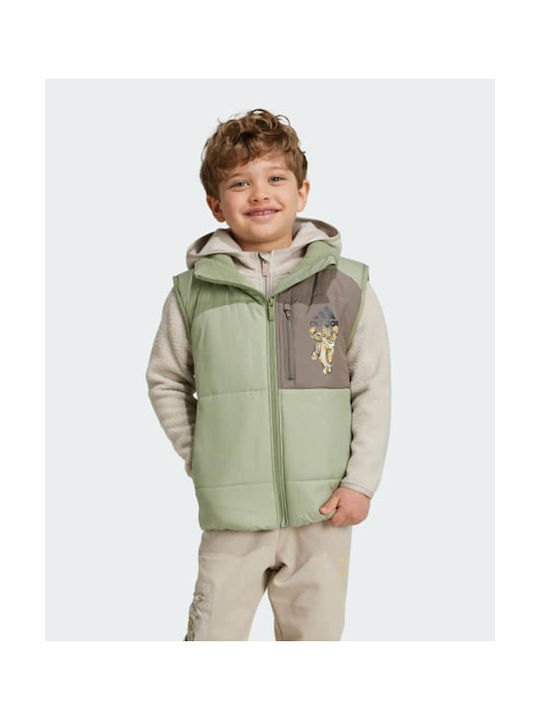 adidas Kids Casual Jacket Green