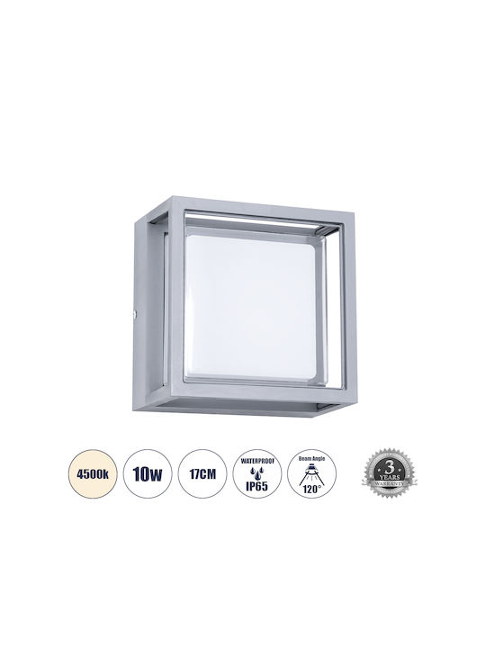 GloboStar Waterproof Wall-Mounted Outdoor Light IP65 with Integrated LED