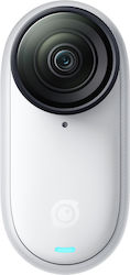 Insta360 GO 3S Standard Edition CINSAATA/GO3S04 128GB Camera de Acțiune 4K Ultra HD Captură 360° Subacvatică cu WiFi Arctic White Alb cu Ecran