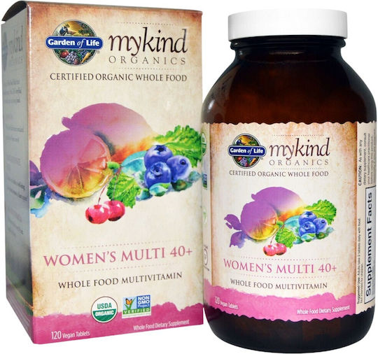 Garden Of Life Mykind Organics Women's Multi 40+ Multivitamin 120 Tablets