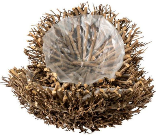 Zen Collection Fruit Bowl Wooden Brown