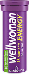 Vitabiotics Wellwoman Energy Βιταμίνη για Ενέργεια Λάιμ 10 ταμπλέτες