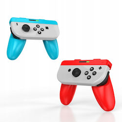Jys Handgrip Handgrip pe Joy-con albastru-roșu Jys Handgrip Handgrip pe Joy-con albastru-roșu
