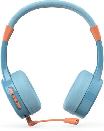 HAMA 184111 Drahtlos Auf dem Ohr Multimedia-Headsets mit Mikrofon und Verbindung Bluetooth in Blau Farbe