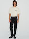 Dama Tesatura Pantaloni Cargo Black