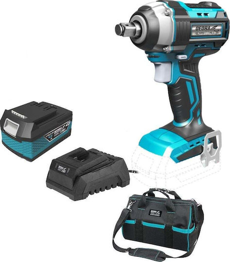 Dedra DED7020 Fără perii Cheie de impact Baterie 18V cu Priză 1/2"