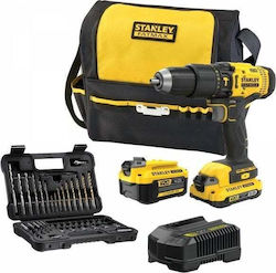 Stanley SFMCD711DMA Ударен Двигател За Бормашина 18V 1x4Ah & 1x2Ah Stanley SFMCD711DMA Ударен Двигател За Бормашина 18V 1x4Ah & 1x2Ah
