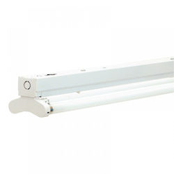 DIL Double-Ended Lighting Batten T5 with 2 Slots for Fluorescent Lamps 28W 50cm