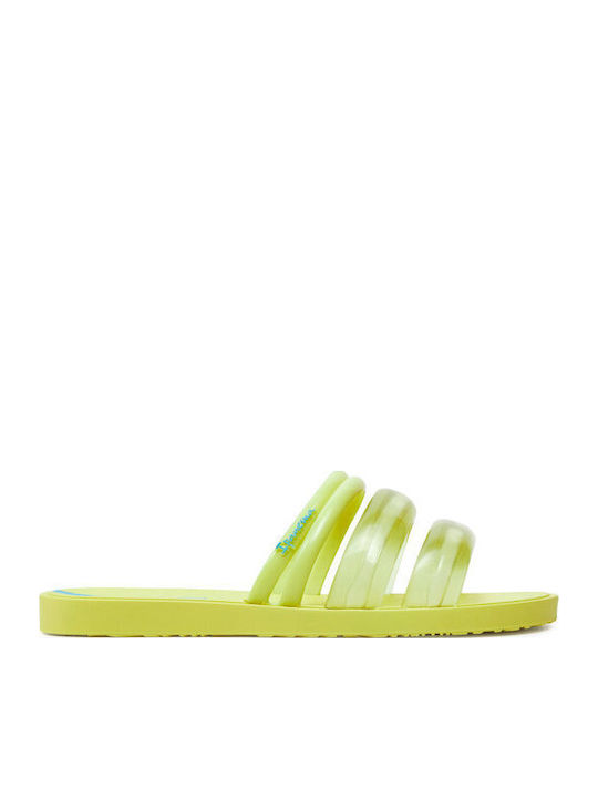 Ipanema Puffer Slide Șlapi În Culoare Galbenă