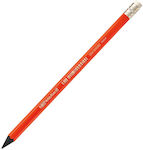 Bic Evolution Fluo Pencil HB with Eraser Orange