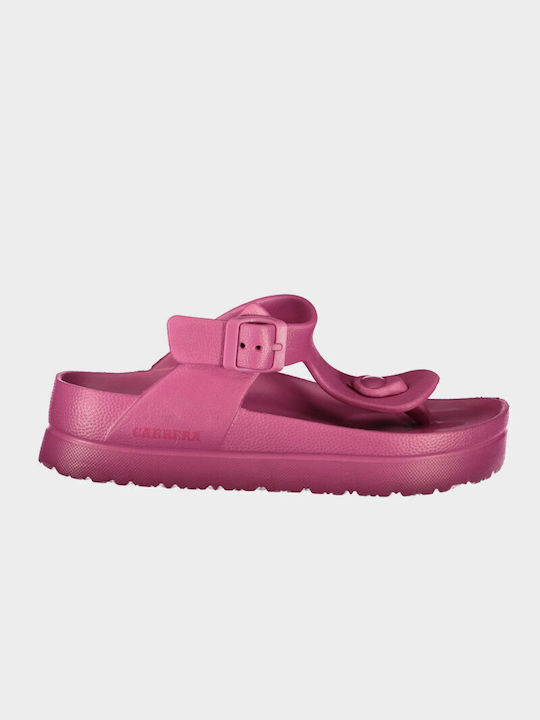 Carrera Frauen Flip Flops in Rosa Farbe