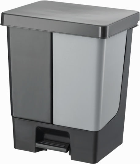 Planet Recycling Plastic Waste Bin 2x25lt