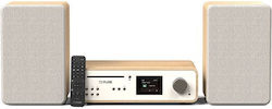 Pure Ηχοσύστημα 2.0 Classic 252807 100W με CD Player, WiFi και Bluetooth Λευκό Pure Ηχοσύστημα 2.0 Classic 252807 100W με CD Player, WiFi και Bluetooth Λευκό