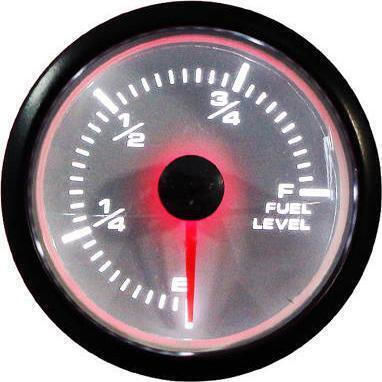 Auto Gauge Αναλογικό Όργανο Στάθμης Καυσίμου Αυτοκινήτου 52mm