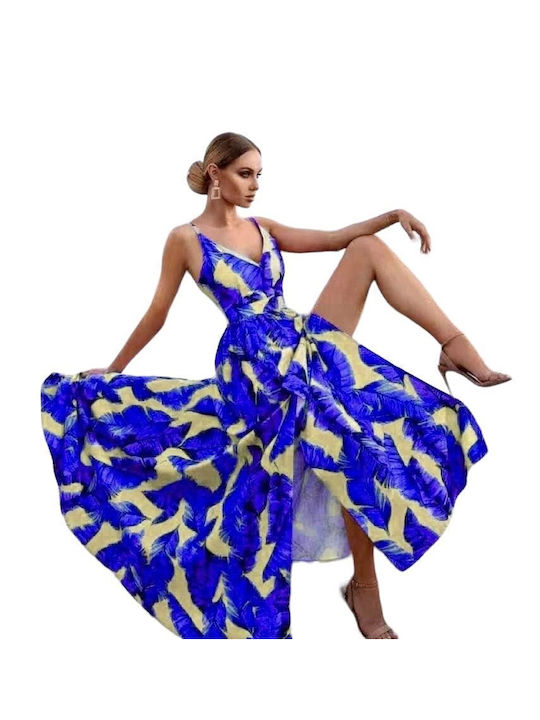 Woman's Fashion Maxi Dress Blue