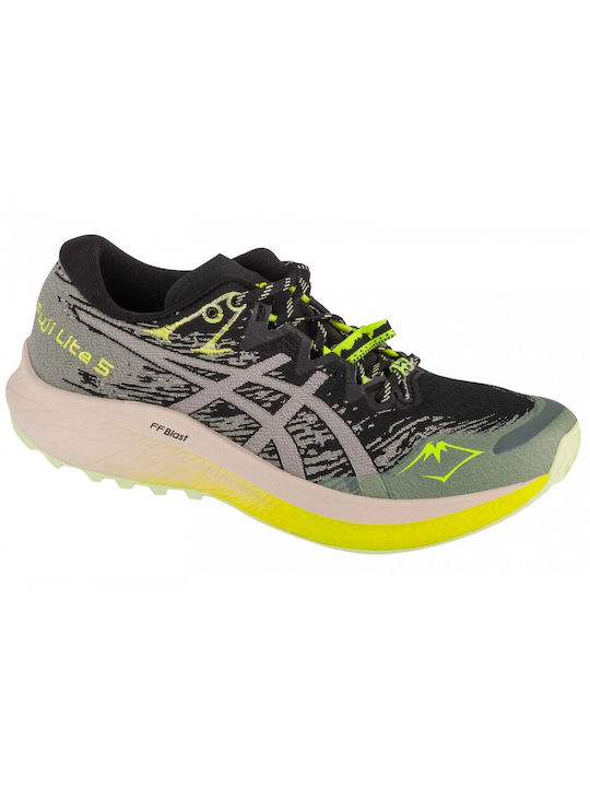 ASICS Fuji Lite 5 Femei Pantofi sport Alergare Negre