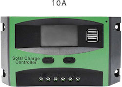 Solarladeregler Pwm 12v - 24v 10a Mt-4 Grün Solarladeregler Pwm 12v - 24v 10a Mt-4 Grün