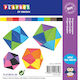 Set 500 Sheets Paper Origami 15*15 Cm 10 Colors Kindergarten School