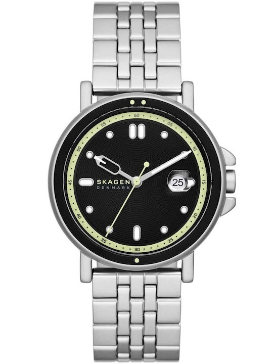 Skagen Ρολόι Μπαταρίας με Μεταλλικό Μπρασελέ Skagen Ρολόι Μπαταρίας με Μεταλλικό Μπρασελέ