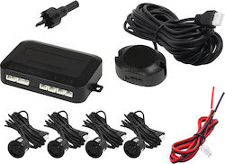 Blow Car Parking System with Buzzer and 4 Sensors 22mm in Black Colour