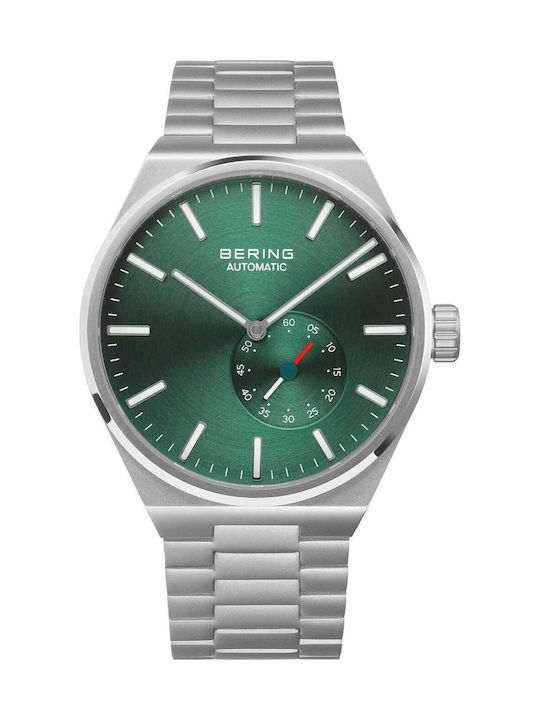 Bering Time Men's Watch 41mm Automatic with Sil...