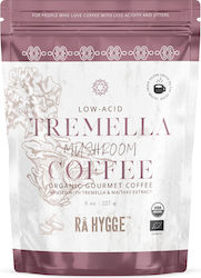 Cafea cu ciuperca Tremella Maitake Rå Hygge Bio, măcinată pentru filtru, 227g Cafea cu ciuperca Tremella Maitake Rå Hygge Bio, măcinată pentru filtru, 227g