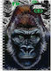 No Fear Спирал Тетрадка На райета B5 70 Листа 2 Теми Gorilla 1бр