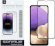 Sonique Hardy Glass Premium Series HD 9H 2.5D 0.33mm Adeziv complet Full Face Tempered Glass Negru (Galaxy A32 5G - Galaxy A32 5G)