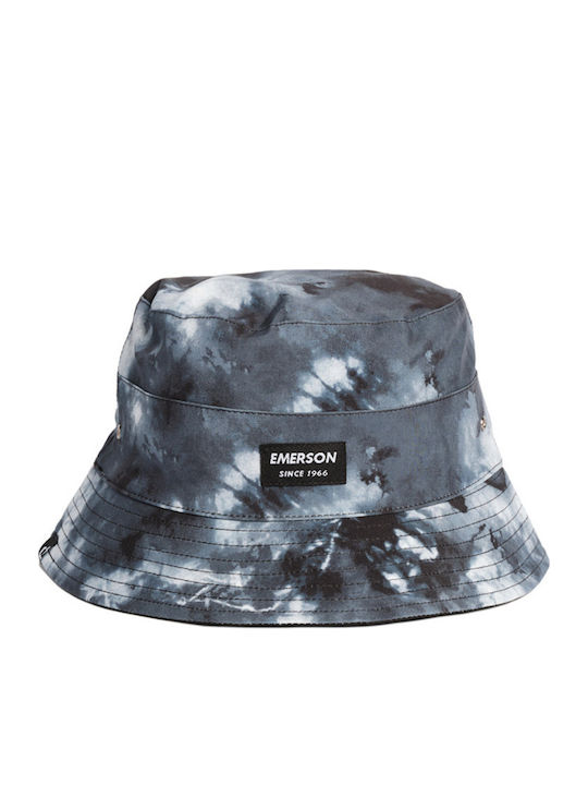 Emerson Υφασμάτινo Ανδρικό Καπέλο Στυλ Bucket Μαύρο
