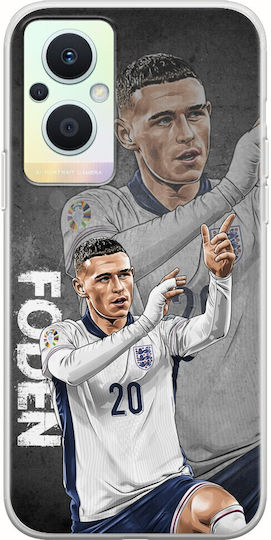 Euro 2024 Phil Foden Oppo Reno 7 Lite 5g Flexible Tpu Transparent Silicone