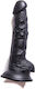 Sweetvibes Realistic Dildo With Suction Cup Black 20cm