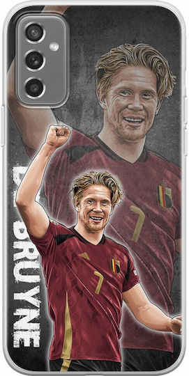Euro 2024 Kevin De Bruyne Samsung Galaxy M13 4g Flexible Tpu Transparent Silicone