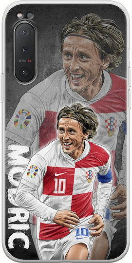 Euro 2024 Luka Modric Sony Xperia 5 Flexible Tpu Διάφανη Σιλικόνη