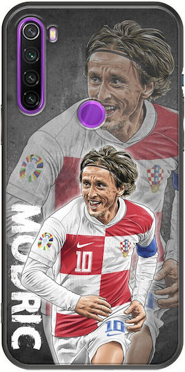 Euro 2024 Luka Modric Xiaomi Redmi Note 8 2021 Negru Tpu Negru Silicon