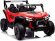 4x4 Buggy Doppelsitzer Rote Für 3+ Jahre