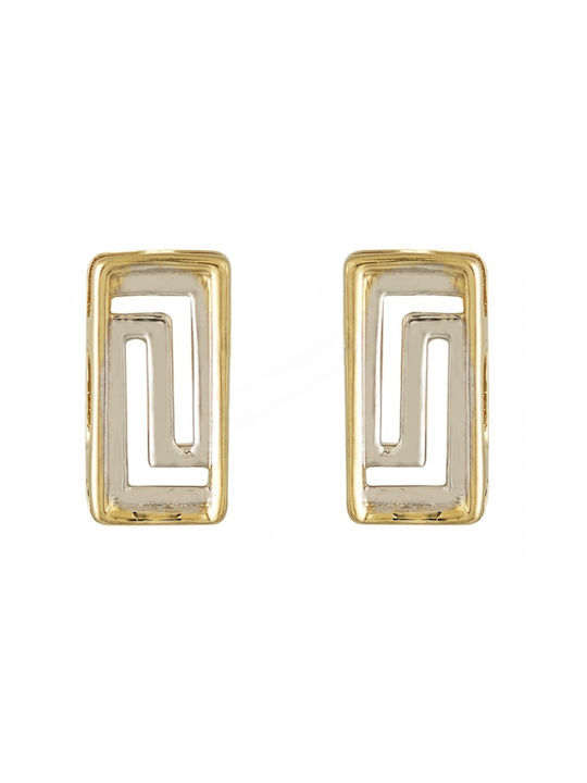 Kontopoulos Earrings made of Gold 14K