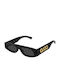Gucci Sonnenbrillen mit Schwarz Rahmen und Schwarz Linse GG1771S 001