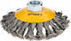 Smart 28-01100 Drill Wire Brush with Braided Attachments