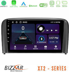 Bizzar Sistem Audio Auto 2DIN (Bluetooth/USB/WiFi/GPS/Apple-Carplay/Android-Auto) cu Ecran Tactil 9"