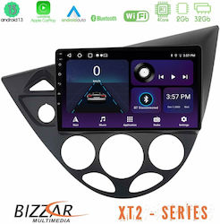 Bizzar Sistem Audio Auto 2DIN (Bluetooth/USB/WiFi/GPS/Apple-Carplay/Android-Auto) cu Ecran Tactil 9"