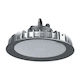 Horwood Commercial Bell Light 100W Cool White 10000lm with Built-in LED Gray Ø23.7cm
