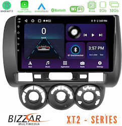 Bizzar Car-Audiosystem 2DIN mit A/C (Bluetooth/USB/WiFi/GPS/Apple-Carplay/Android-Auto) mit Touchscreen 9"