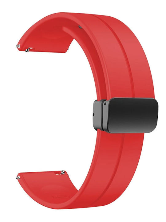 KOSTELO Rubber Strap Red 20mm